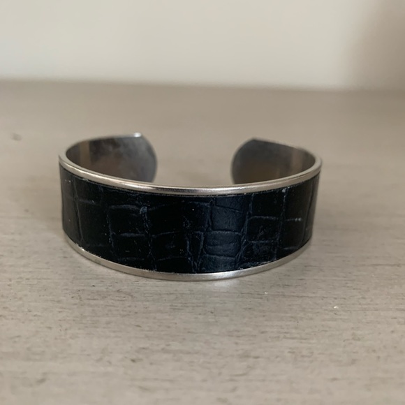 Stackable southwest silver bangle bracelets - Picture 6 of 10